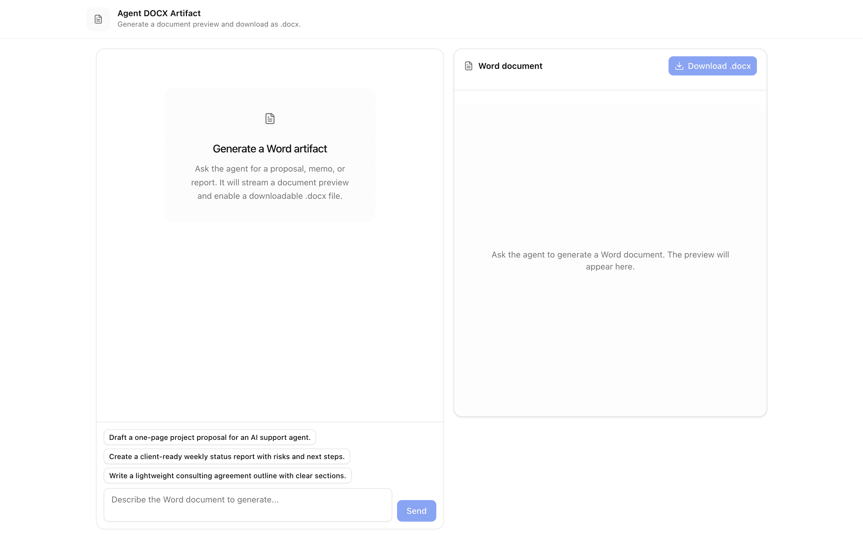agent-docx-artifact artifacts example