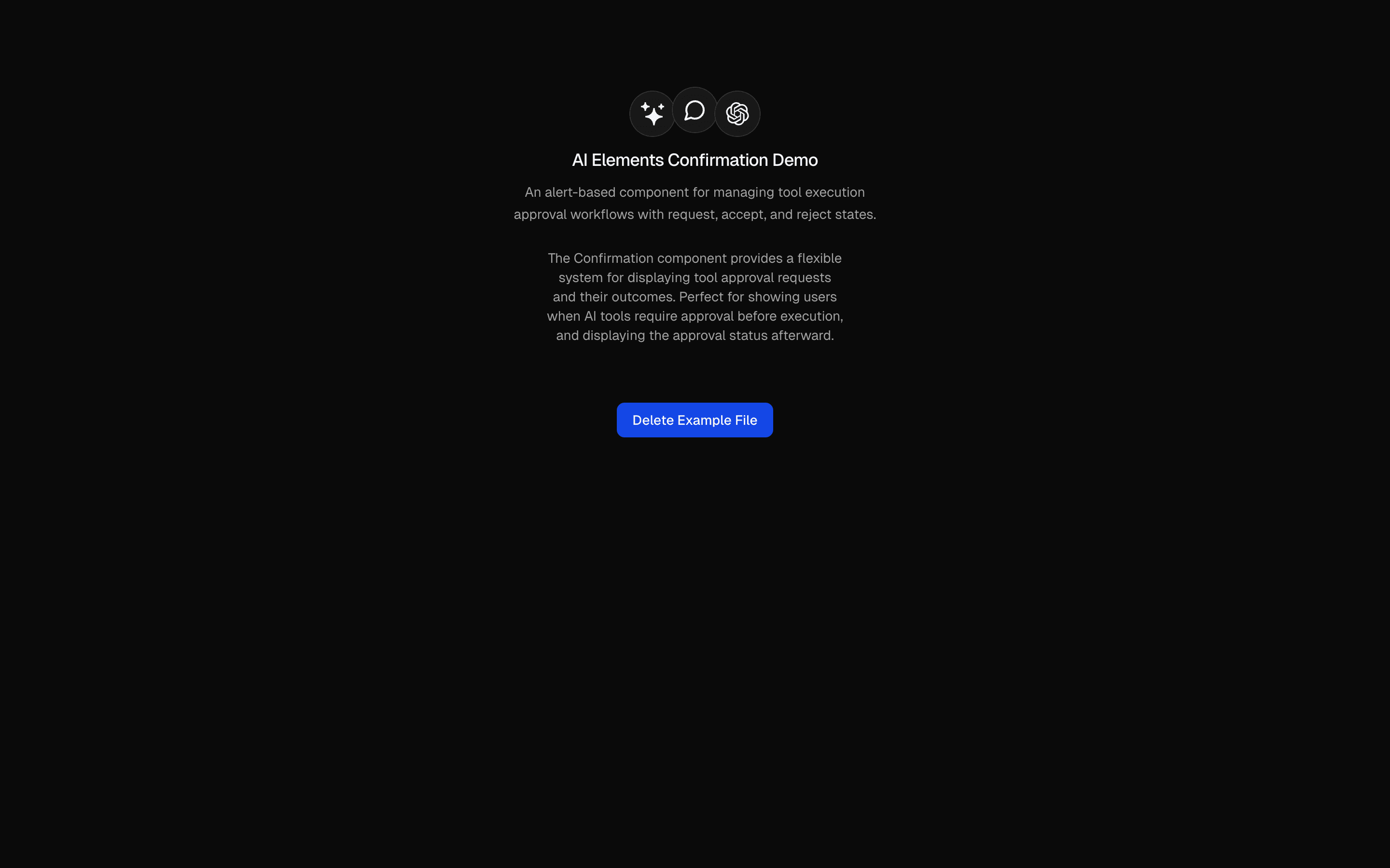 Tool Approval preview