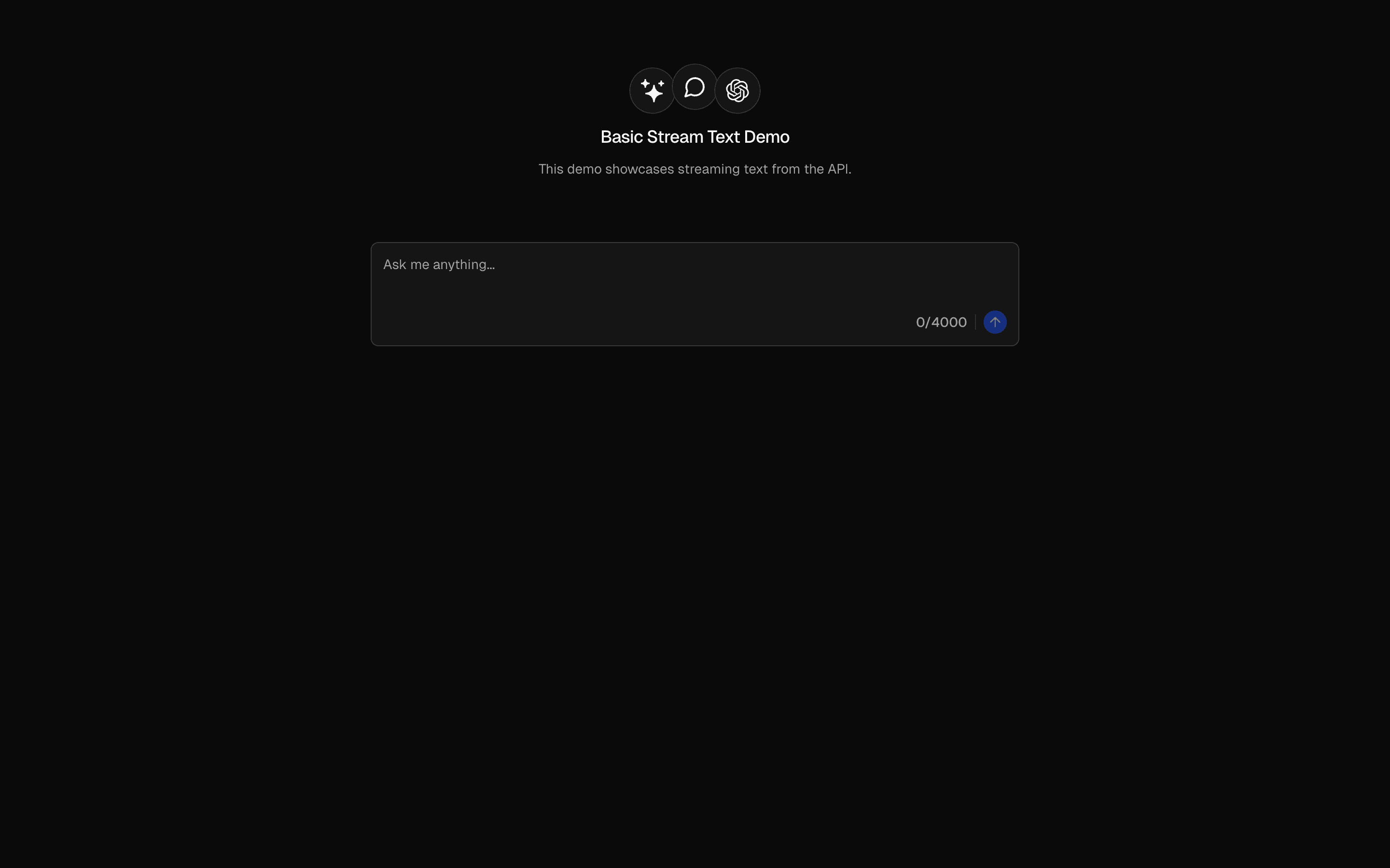 Stream Text preview