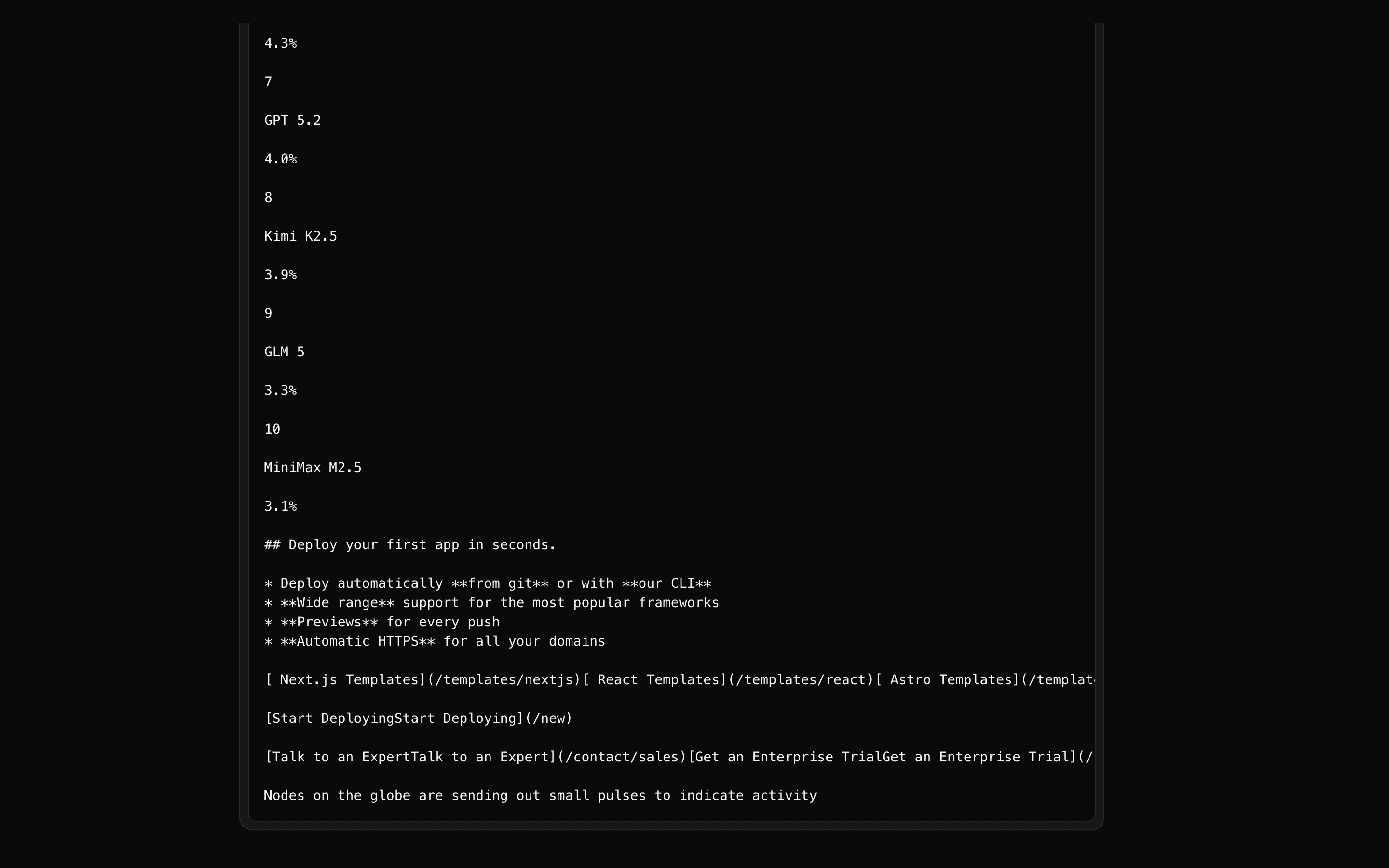 Scrape - Markdown.new (free) preview