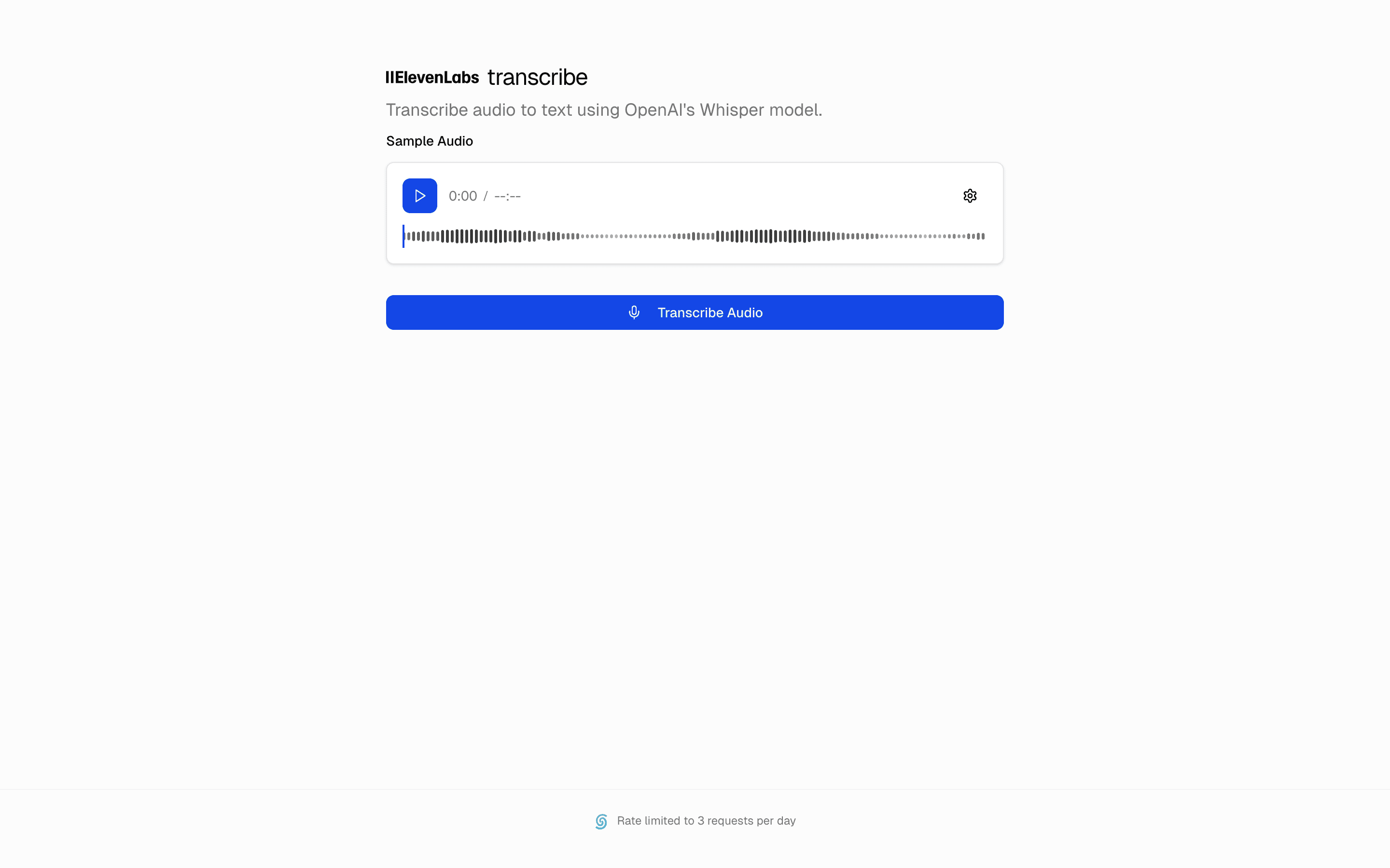 Transcribe Audio (ElevenLabs) preview
