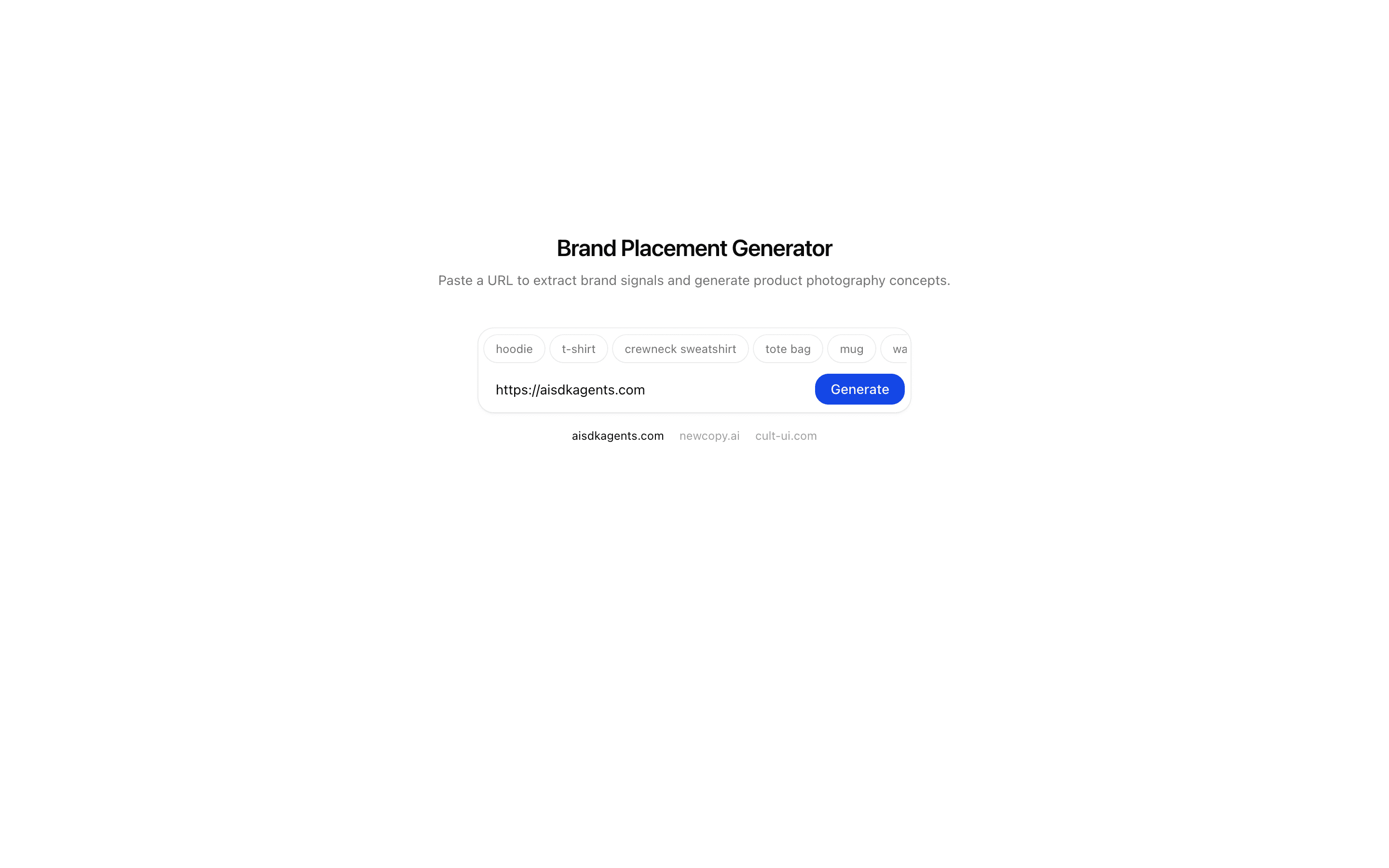 Brand Product Placement Generator (Nano Banana) preview
