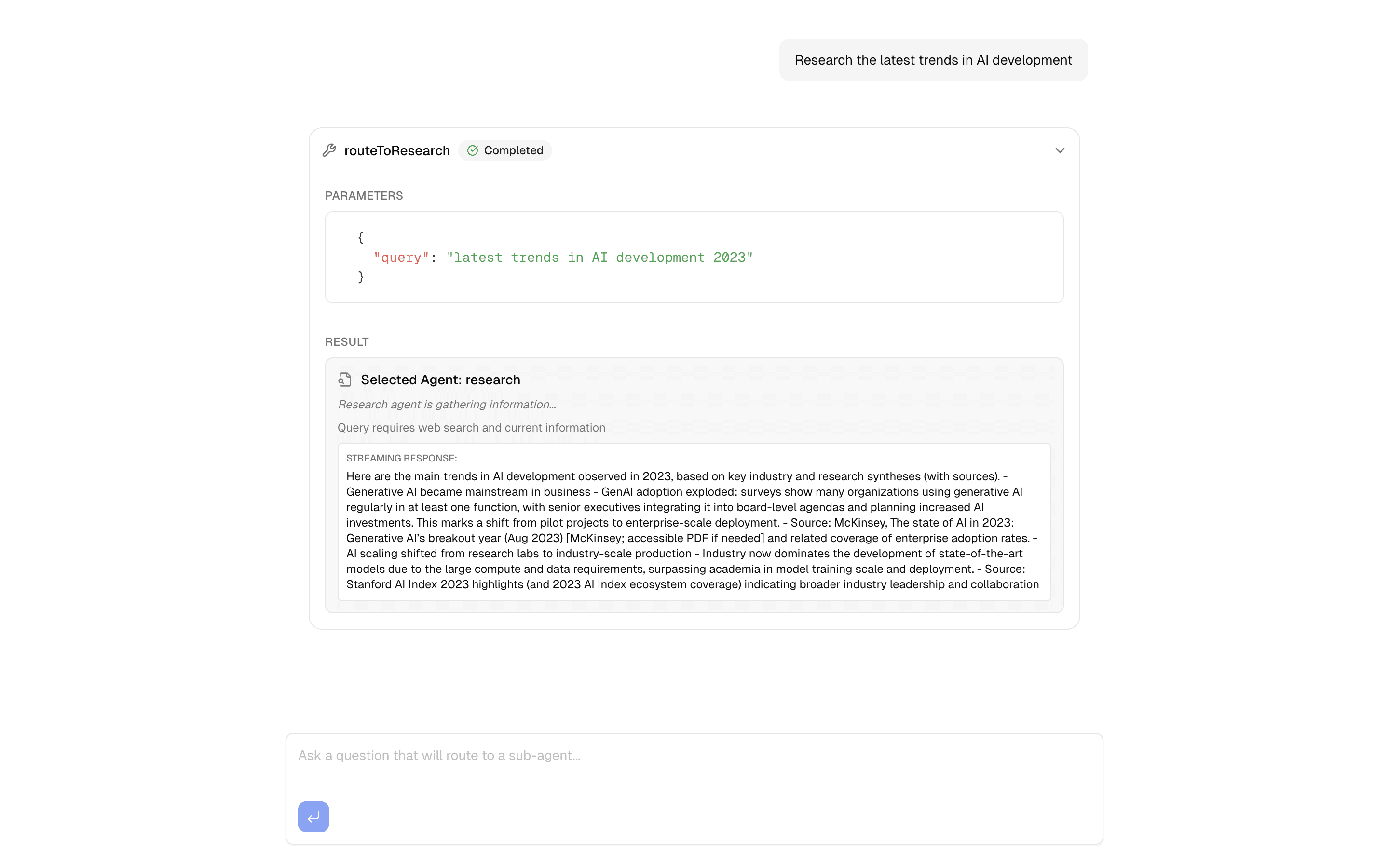 Sub-Agent Orchestrator preview