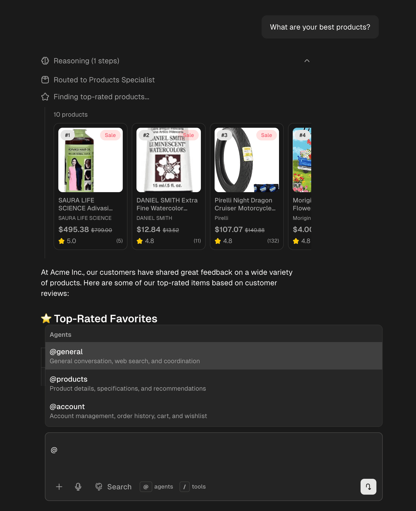 Ecommerce Multi-Agent preview 5