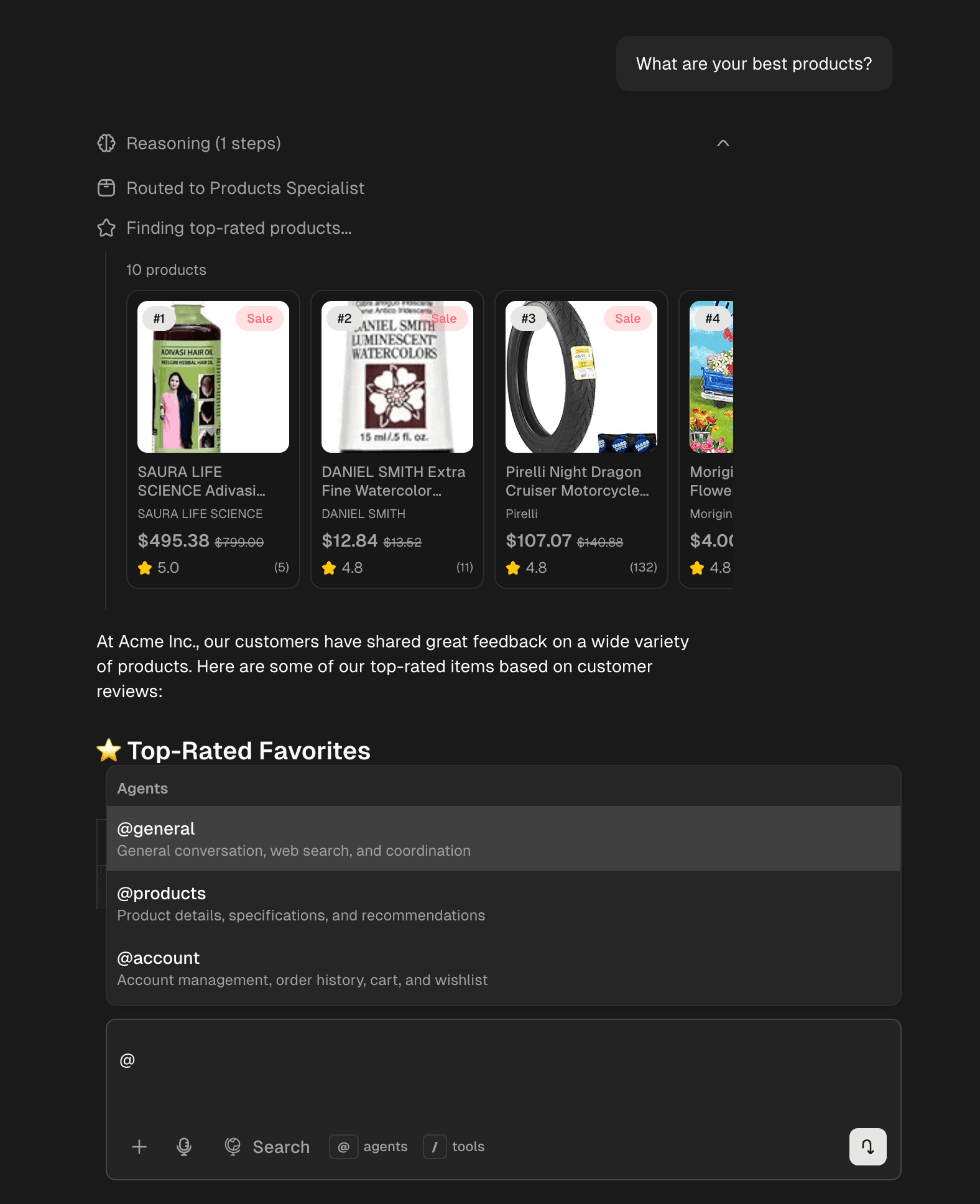 Ecommerce Multi-Agent preview 5