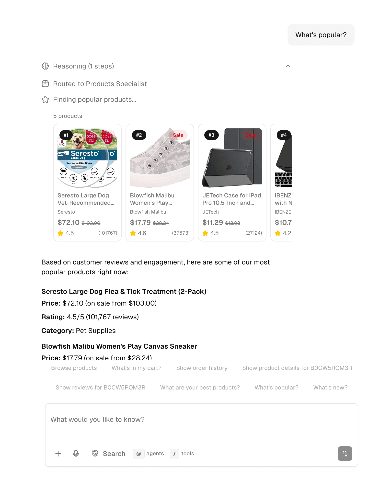 Ecommerce Multi-Agent preview 6